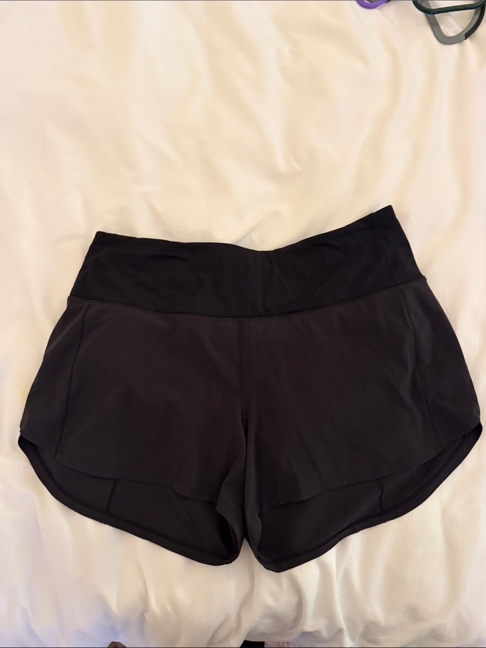 lululemon athletica Black High-Rise Athletic Shorts
